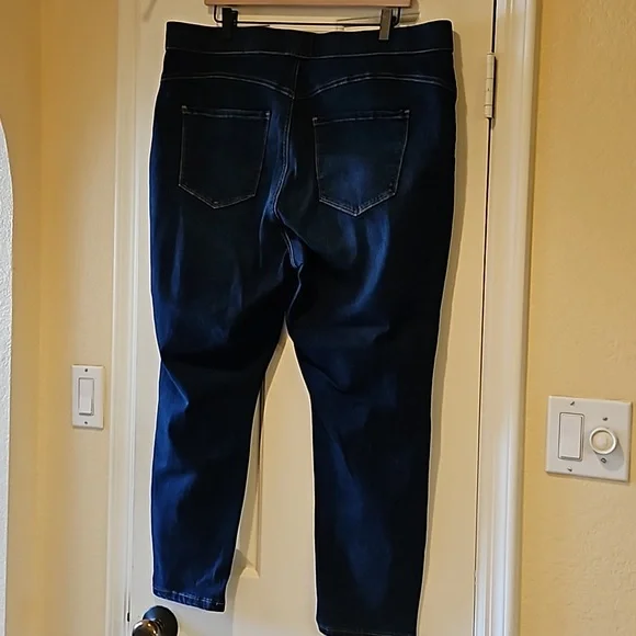 Re Generation by Celebrity Pink Dark Blue Jeggings Size 2x - Picture 5 of 8